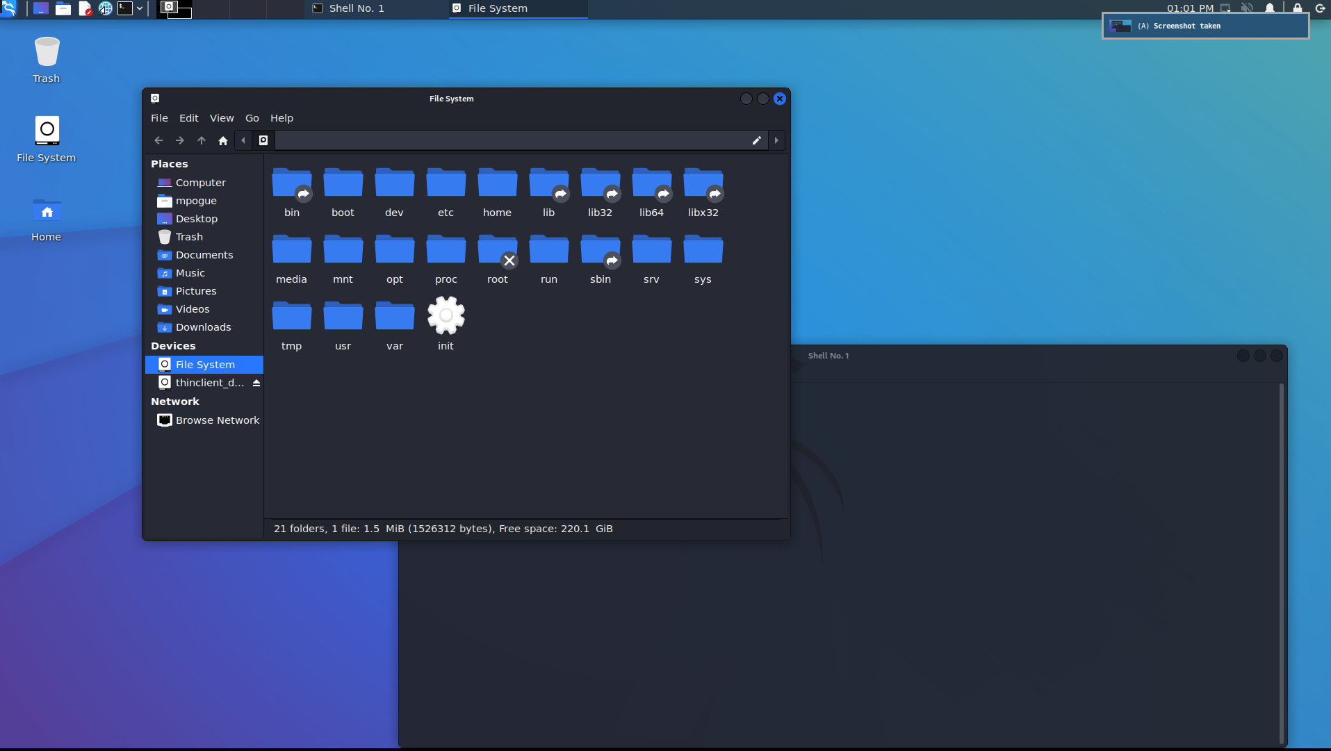 Kali Linux Desktop on Windows Subsystem for Linux